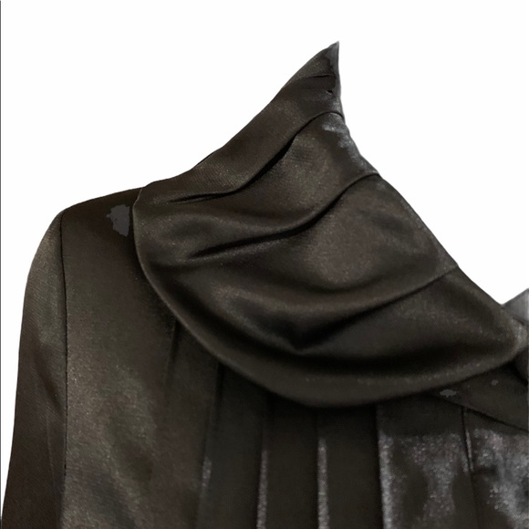 C2 studio satin jacket with velvet trim - Picture 9 of 11